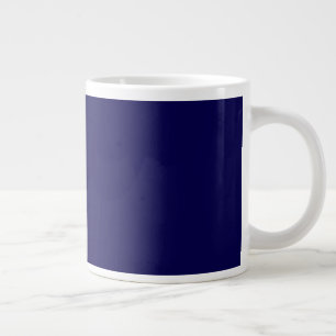 Luxe Navy CUSTOMIZABLE JUMBO Tasse
