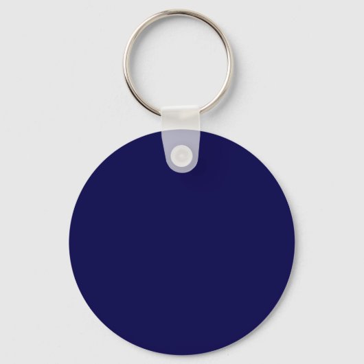 Luxe Navy CUSTOMIZABLE Schlüsselanhänger (Vorderseite)
