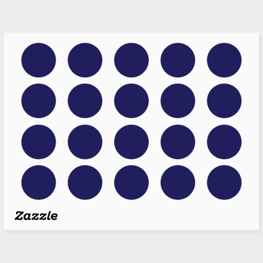 Luxe Navy CUSTOMIZABLE Stickers (Blatt)