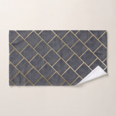 LUXE NAVY GOLD VINTAG HAMPTON TOWEL SET (Handtuch)