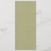 LUXE NAVY IMITATS GOLD KRAFT ELEGANT ROSE FLORAL M MENÜKARTE (Rückseite)