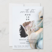 Luxe Opal Teal Gold Fluid Alcohol Ink Einladung (Vorderseite)