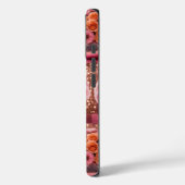 Luxe Orange Blume iPhone 16 Fall Case-Mate iPhone Hülle (Rückseite / Links)