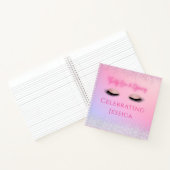 Luxe Pink 21 & 21. Geburtstag Notizblock (Innenseite)