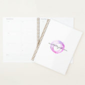 Luxe Pink Painted Circle Termin Buch Planer (Anzeige)