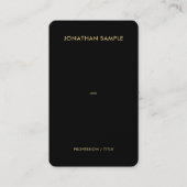 Luxe Premium Pearl Gold Schriftart QR Code Ozeanie Visitenkarte (Vorderseite)