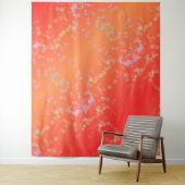 Luxe romantinc peach fuzz baby girl wandteppich (Beispiel)