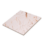 Luxe Rosa und Rose Gold Marmor Keramik Tile Fliese (Seite)