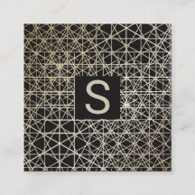 LUXE silbernes GoldMinimalistisches geometrisches