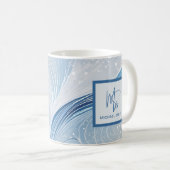 Luxe Square Business Card – Professional Kaffeetasse (VorderseiteRechts)