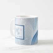 Luxe Square Visitenkarte – Professionell Kaffeetasse (Vorderseite Links)