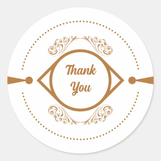 Luxe Vielen Dank, Ihr Sticker (Vorderseite)