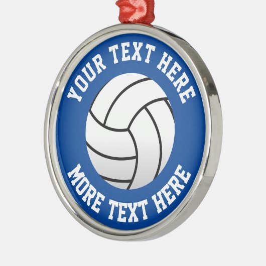 Luxe Weihnachtsbaum Ornament für Volleyballspieler (Links)