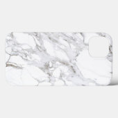 Luxe White Marble Case-Mate iPhone Hülle (Rückseite (Horizontal))