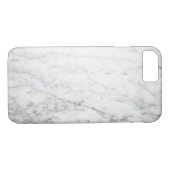Luxe White Marble iPhone Case (Rückseite (Horizontal))