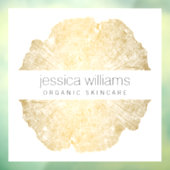 Luxe Wood Art Salon, Boutique Fensteraufkleber (Blatt 3)