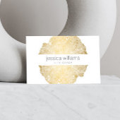 Luxe Wood Effect Art II Visitenkarte