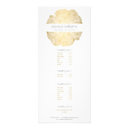 Luxe Wood Effect Art Werbekarte