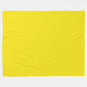 Luxe Zitrone Fleecedecke (Vorderseite (Horizontal))