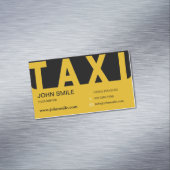 LuxeCab Magnetische Visitenkarte (Beispiel)