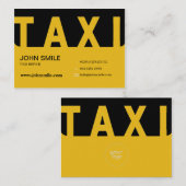 LuxeCab Visitenkarte (Vorne/Hinten)