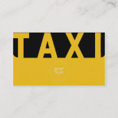 LuxeCab Visitenkarte (Rückseite)