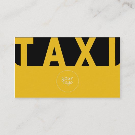 LuxeCab Visitenkarte (Rückseite)