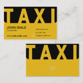 LuxeCab Visitenkarte (Vorne/Hinten)
