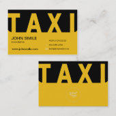 LuxeCab Visitenkarte (Vorne/Hinten)