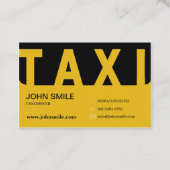 LuxeCab Visitenkarte (Vorderseite)