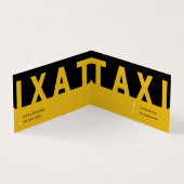 LuxeCab Visitenkarten (Innenseite)