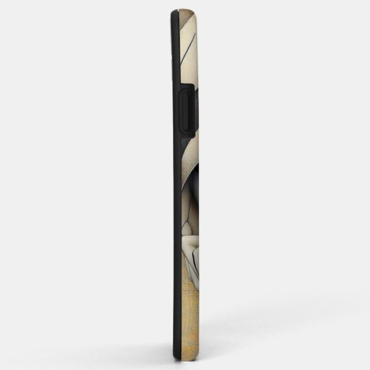 LuxEdge – Designer iPhone 15/16 Protective Case (Hinten/Rechts)