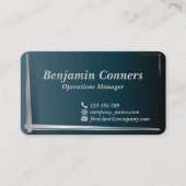 LuxeLine individuell anpassbare Visitenkarten Visitenkarte (Vorderseite)