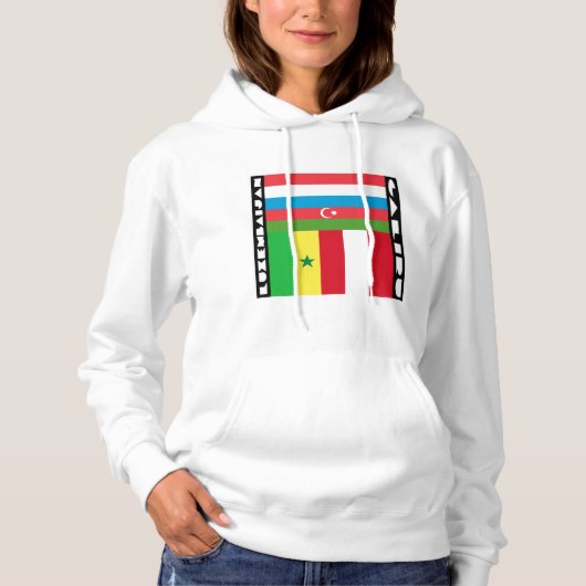 Luxembaijan und Galiru Hoodie (Vorderseite)