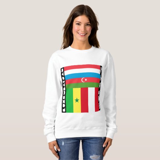 Luxembaijan und Galiru Sweatshirt (Vorne ganz)