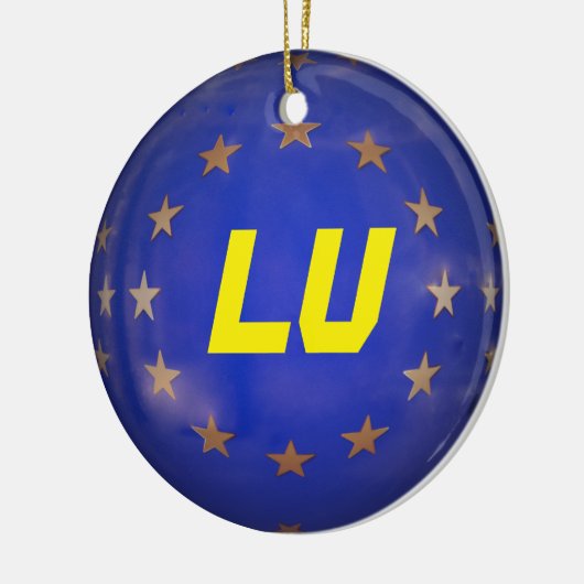 Luxembourg E.U. Christmas Ornament (Links)