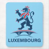 Luxembourg Europe Mousepad (Vorne)
