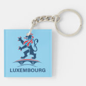 Luxembourg Europe Schlüsselanhänger (Rückseite)