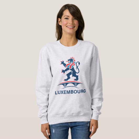 Luxembourg Europe Sweatshirt (Vorne ganz)
