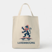 Luxembourg Europe Tragetasche (Rückseite)