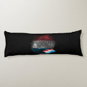 Luxembourg flag seitenschläferkissen (Rückseite)