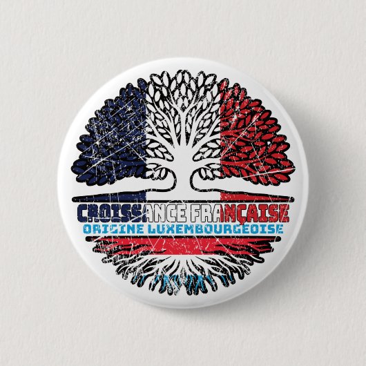 Luxembourg France France Tree Roots Button (Vorderseite)