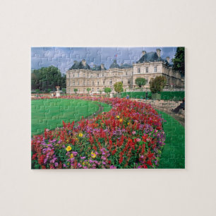 Luxembourg Palace in Paris, Frankreich. Puzzle