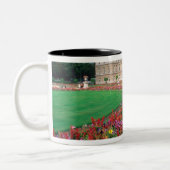 Luxembourg Palace in Paris, Frankreich. Zweifarbige Tasse (Links)