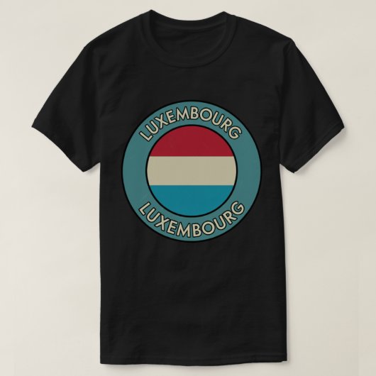Luxembourg T-Shirt (Design vorne)