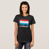 Luxembourger Flag Luxembourg T-Shirt (Vorne ganz)