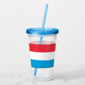 Luxemburg Acryltrinkbecher (Rückseite)