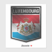 Luxemburg Aufkleber (Blatt)