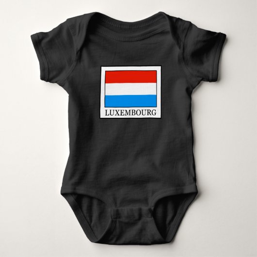 Luxemburg Baby Strampler (Vorderseite)