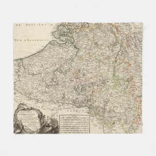 Luxemburg, Belgien Fleecedecke